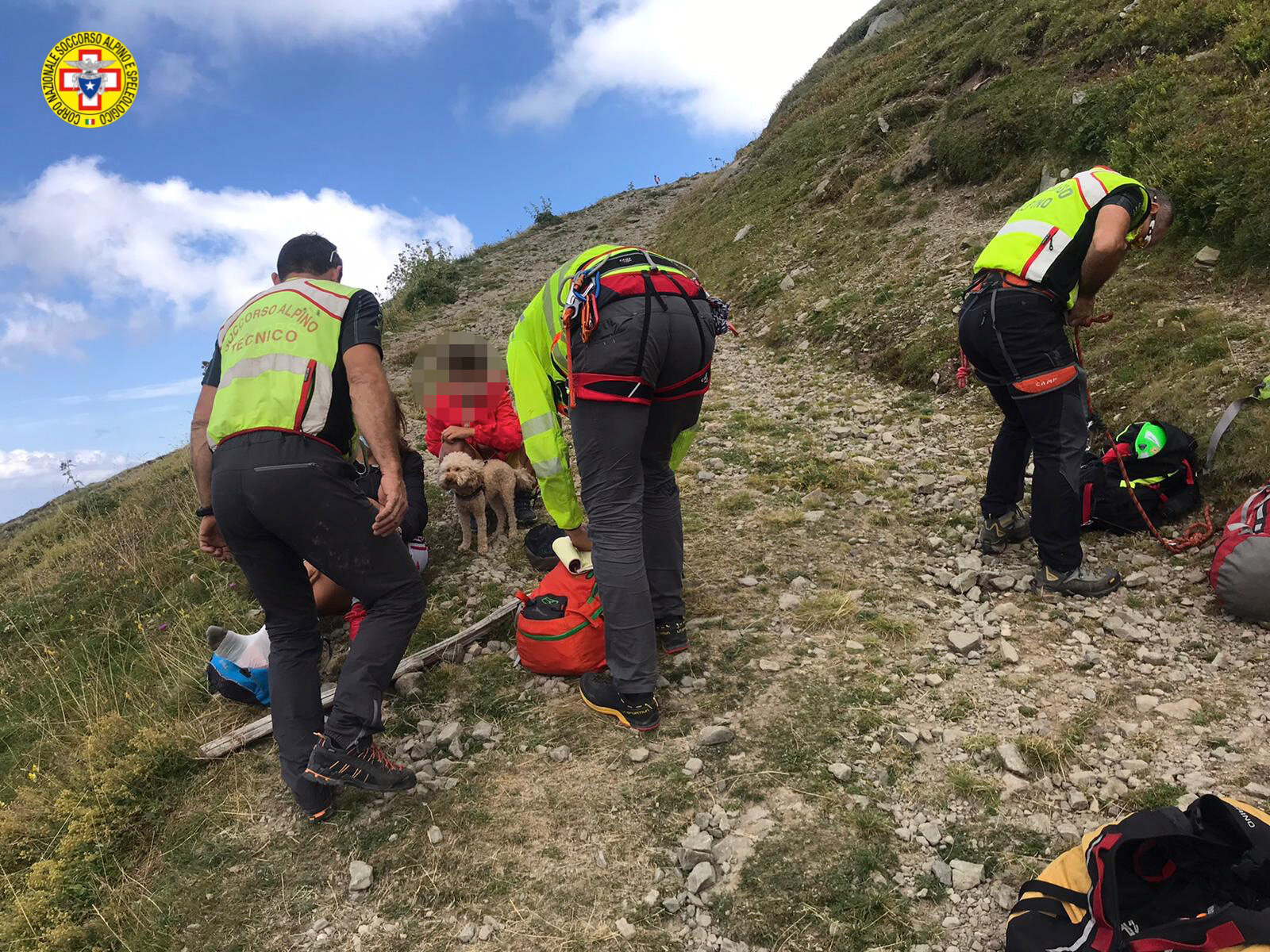 28 agosto 2020. Painacavallaro (MO). Scivola durante escursione.