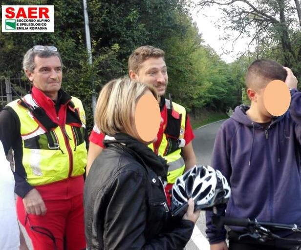 24 settembre 2017 - Monte Luminasio (BO) attivati per ricerca ragazzini dispersi.