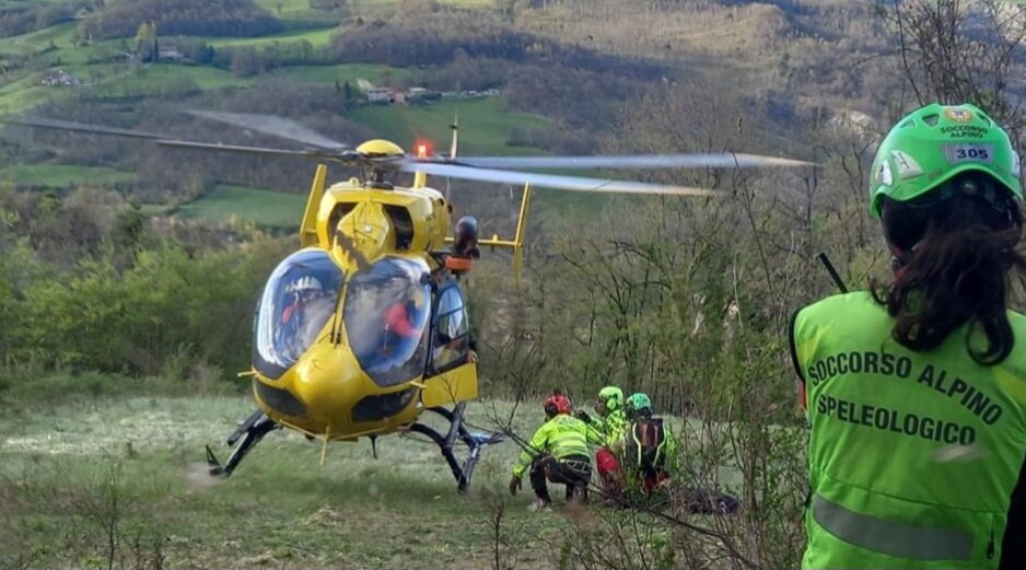 10 giugno 2023. Varsi (PR). Soccorso endurista.