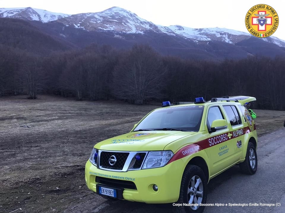 15 febbraio 2020. Loc. Passone (Villa Minozzo -Re). Escursionista scivola sul ghiaccio.