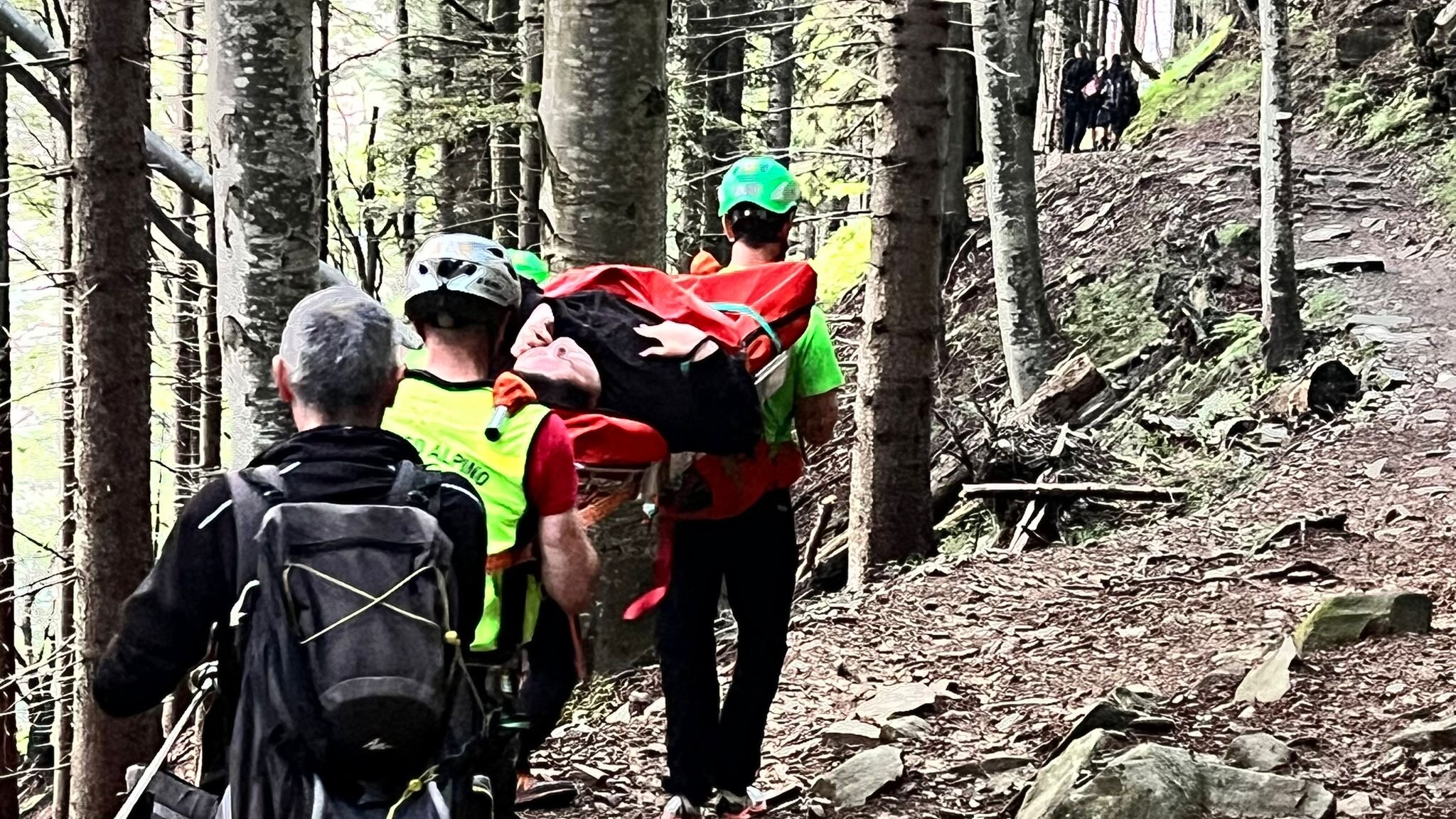 29 agosto 2024. Montese (MO). Si procura un trauma durante escursione.