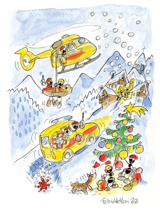 BUONE FESTE DAL PERSONALE DEL SOCCORSO ALPINO E SPELEOLOGICO EMILIA ROMAGNA!