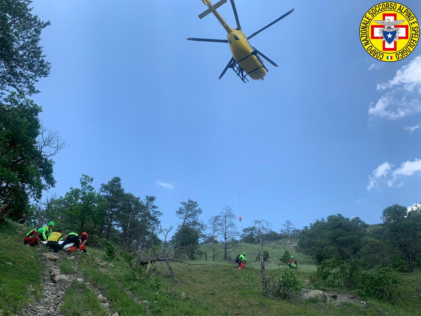 23 maggio 2023. Canossa (RE). Ritrovato il signore disperso da ieri sera.