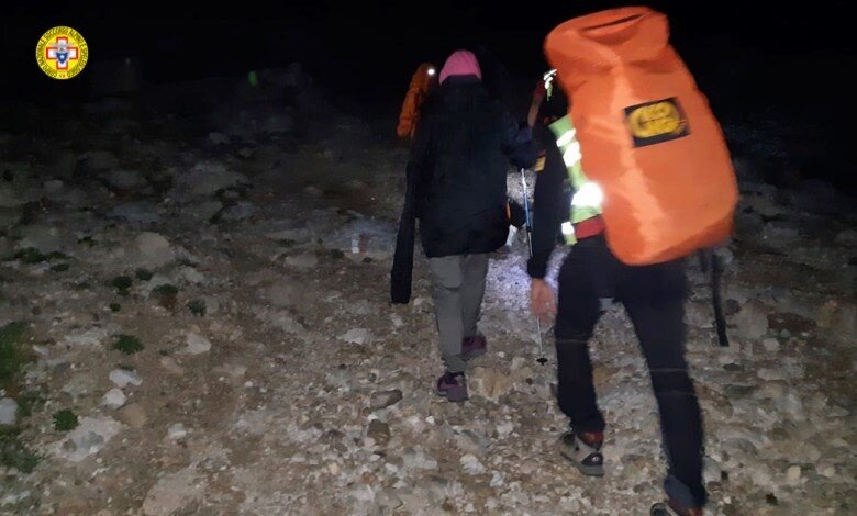 15 dicembre 2020. Ridracoli (FC). Perdono l'orientamento durante escursione sul sopraggiungere del buio.