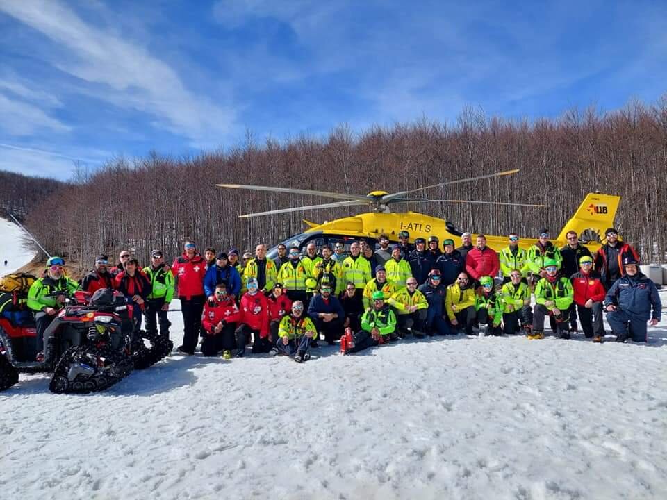 16 e 17 marzo 2023. Monte Cimone (MO). Esercitazione interforze