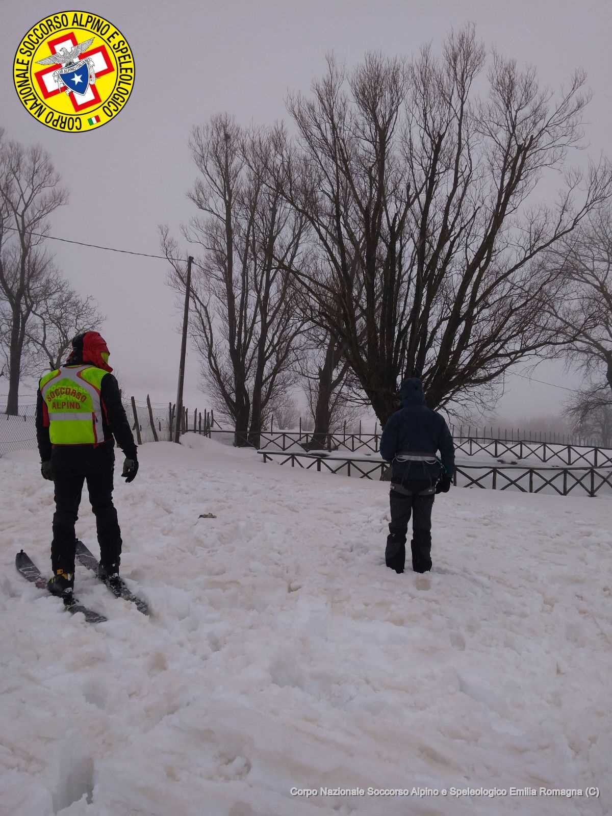 4 marzo 2018. Cerreto Laghi - Collagna Ventasso (RE). Soccorso uno snowbordista disperso.