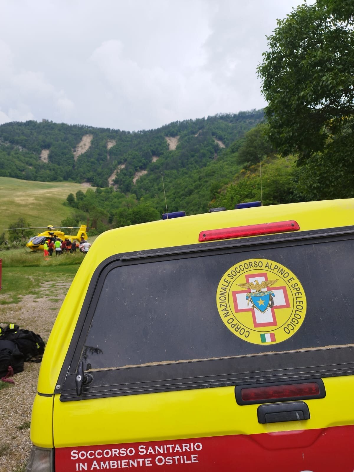 17 luglio 2023. Passo di Lagastrello (RE). Recuperati escursionisti con perdita di orientamento.