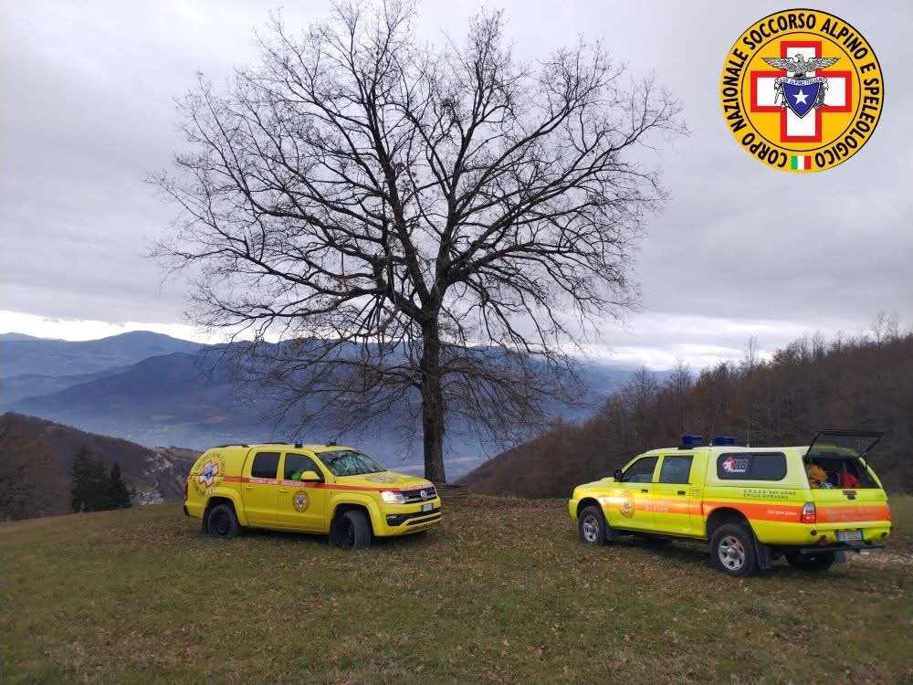 12 luglio 2025. Localit&agrave; La Posa ( San Godenzo - FI). Soccorsi escursionisti in difficolt&agrave;.