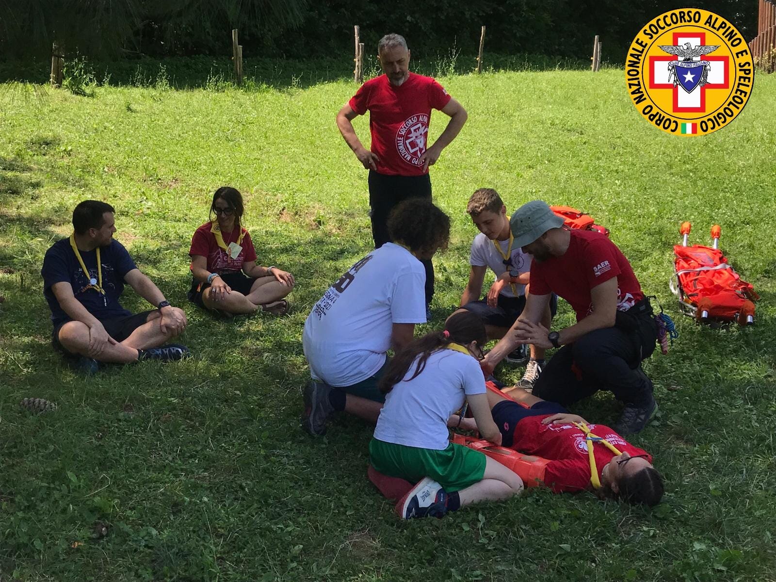 30giugno 2024. Bettola (PC). Incontro con il gruppo AGESCI.