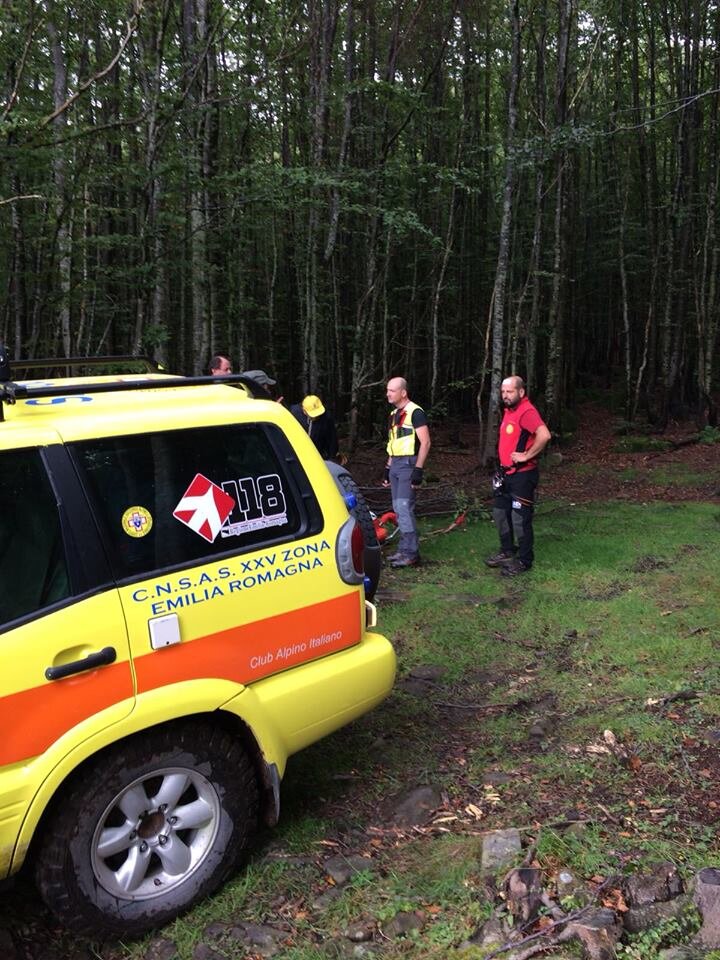 14 settembre 2018. Pievepelago (MO). Escursionisti perdono l'orientamento, raggiunti dal Soccorso Alpino.