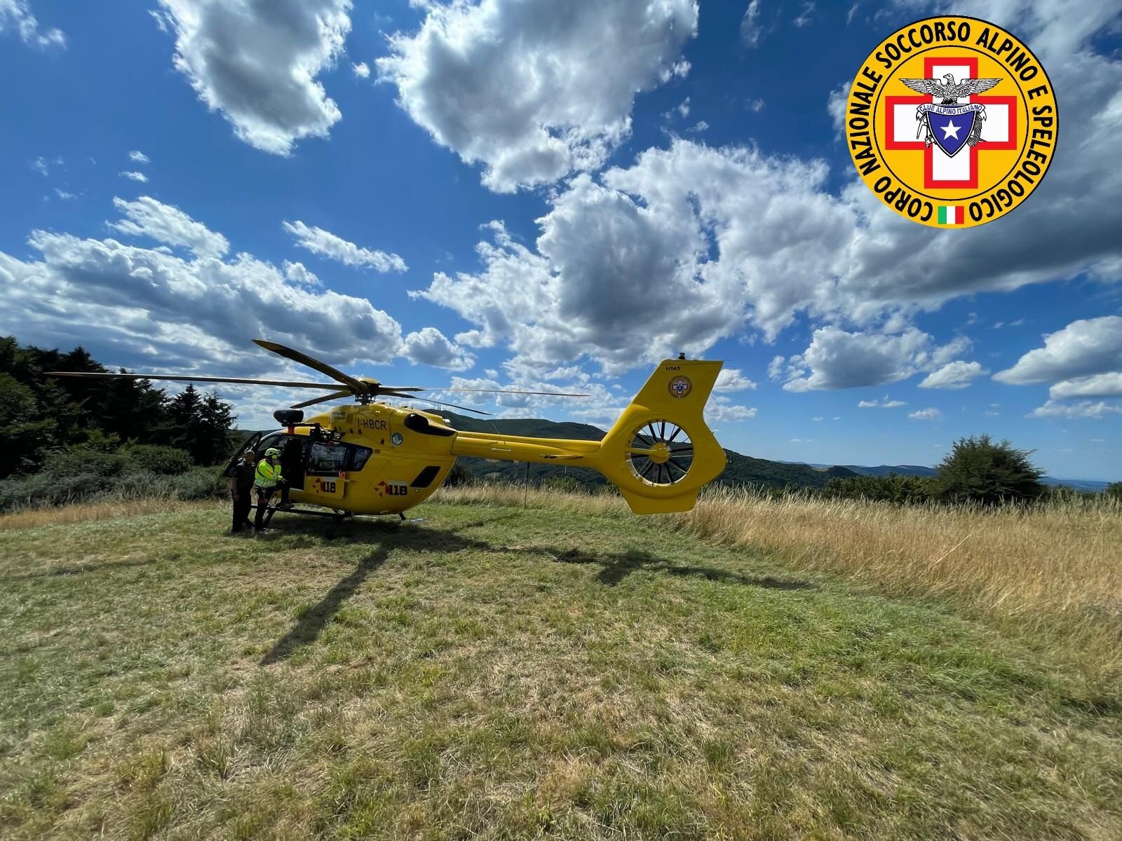 19 luglio 2025. Monte Cimone - Serraparenti (MO). Due interventi di soccorso nell'appennino modenese.