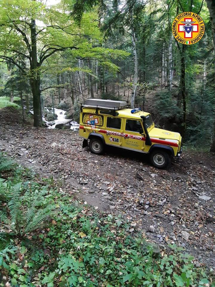 21 giugno 2026. Cason del Gravagot (Varsi -PR). Soccorso uomo in difficolt&agrave; con perdita di orientamento.