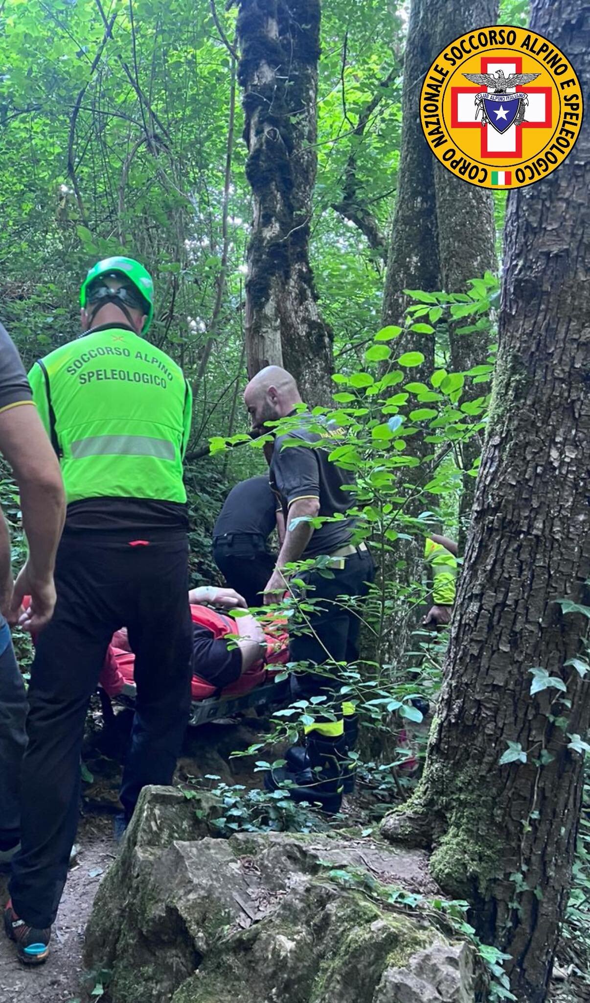 24 maggio 2026. Cascate del Bucamante (MO). Soccorso escursionista.