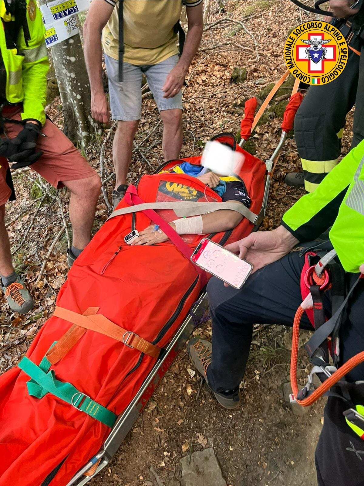 13 luglio 2024. Ligonchio (RE). Incidente in mountain bike.