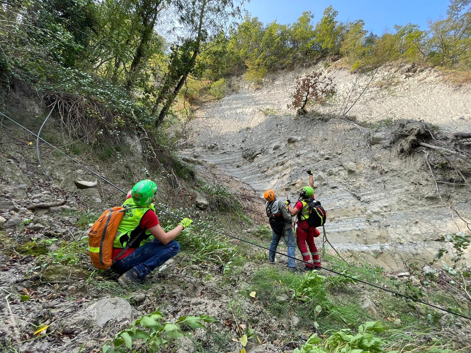 6 ottobre 2023. Monterenzio (BO). Soccorso fungaiolo.