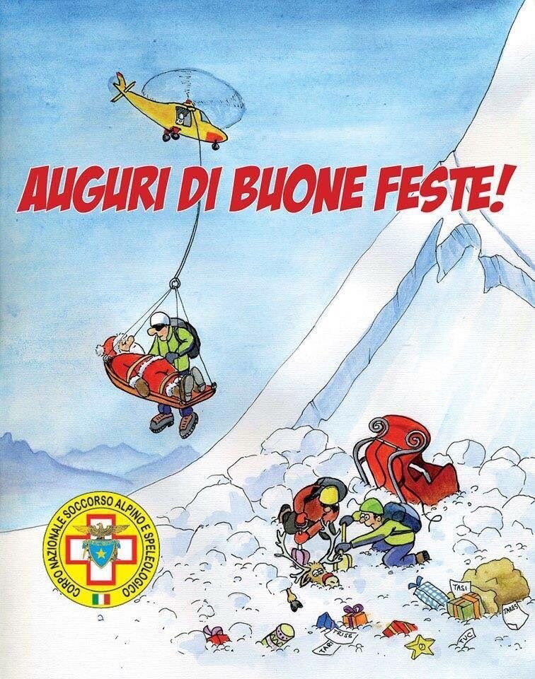 BUONE FESTE DAL CORPO NAZIONALE DEL SOCCORSO ALPINO E SPELEOLOGICO - SERVIZIO REGIONALE EMILIA ROMAGNA