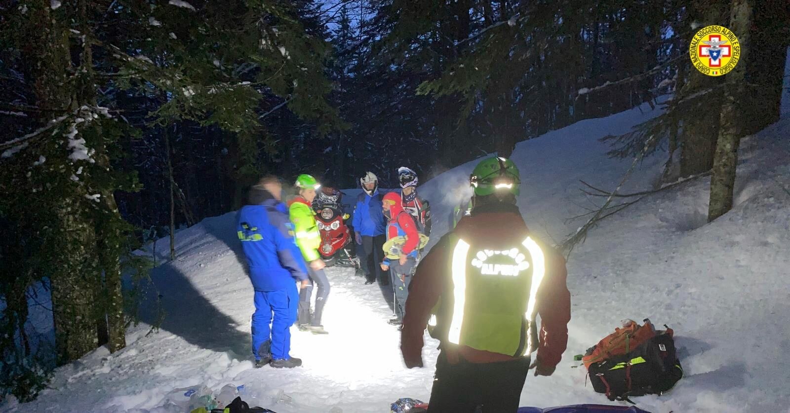 11 febbraio 2021. Rifugio Battisti - Villa Minozzo (RE). Malore durante escursione.