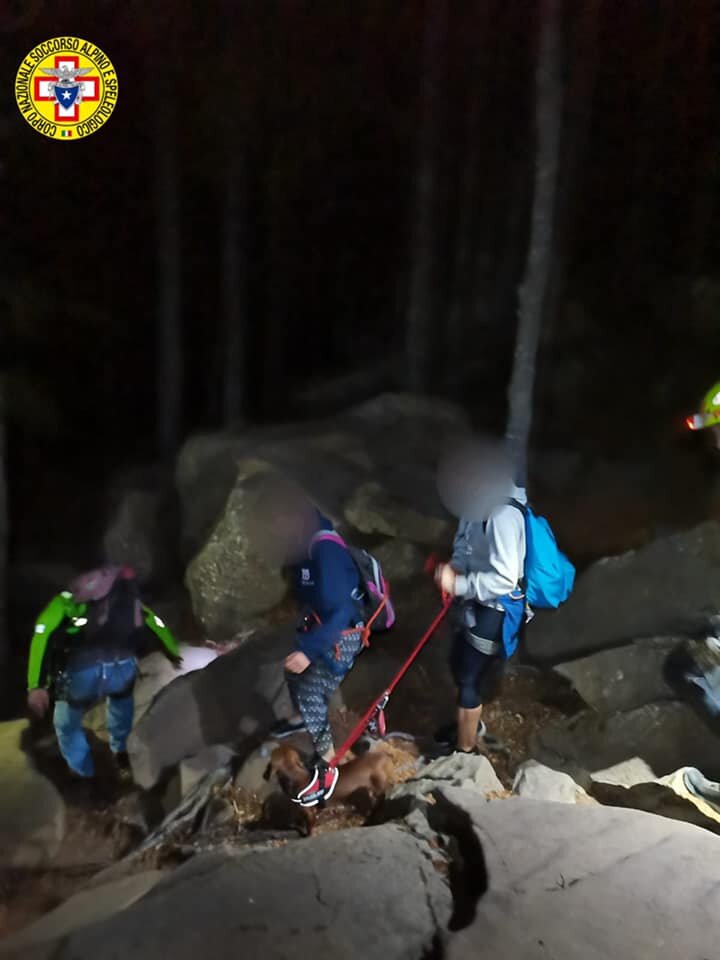 2 luglio 2021. Parco dei Cento Laghi (PR). In difficolt&agrave; al rientro daa escursione.