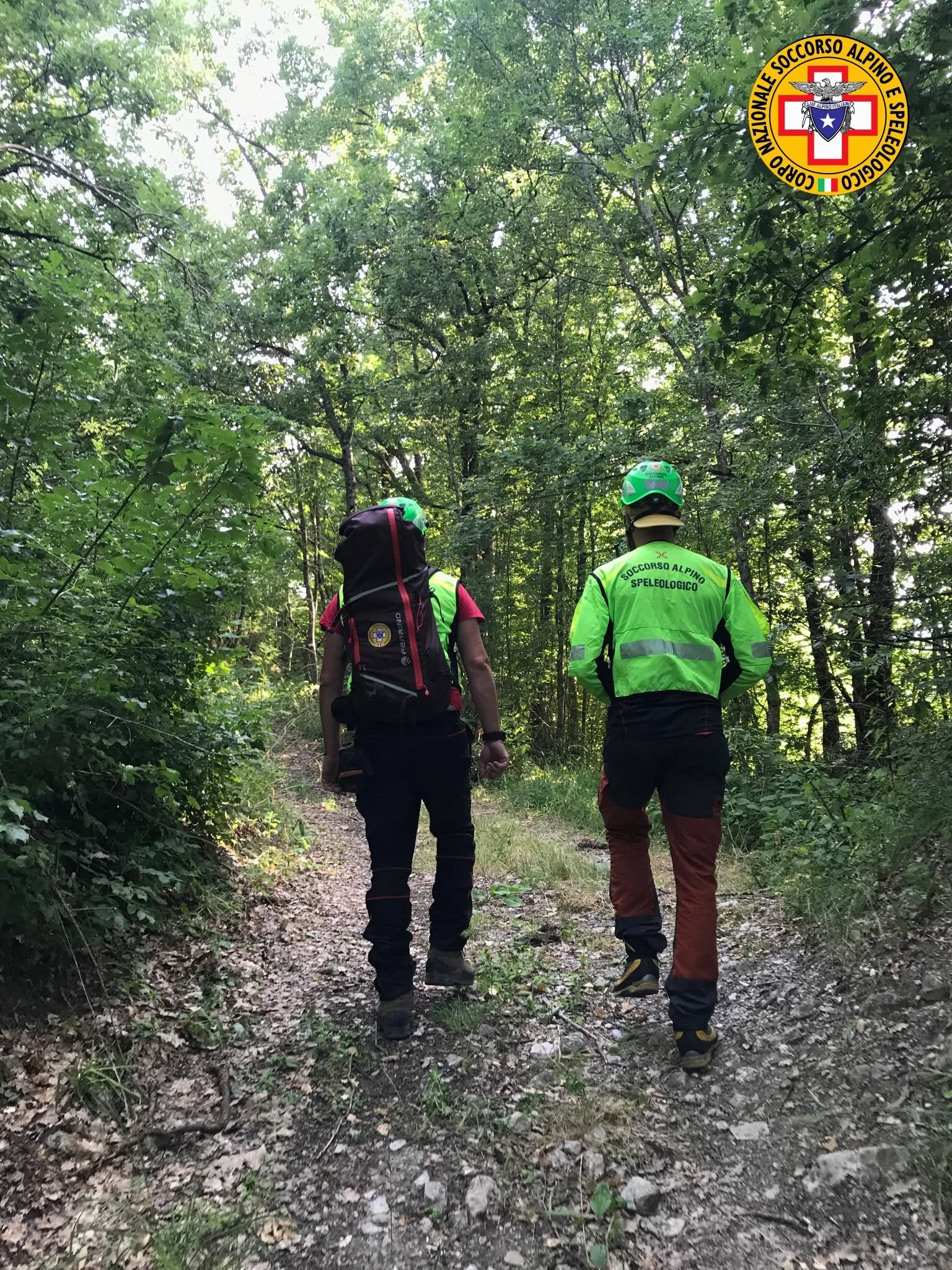 7 settembre 2025. Civago ( Villa Minozzo -RE). Ritrovata la persona dispersa in zona boschiva presso il rifugio Segheria.