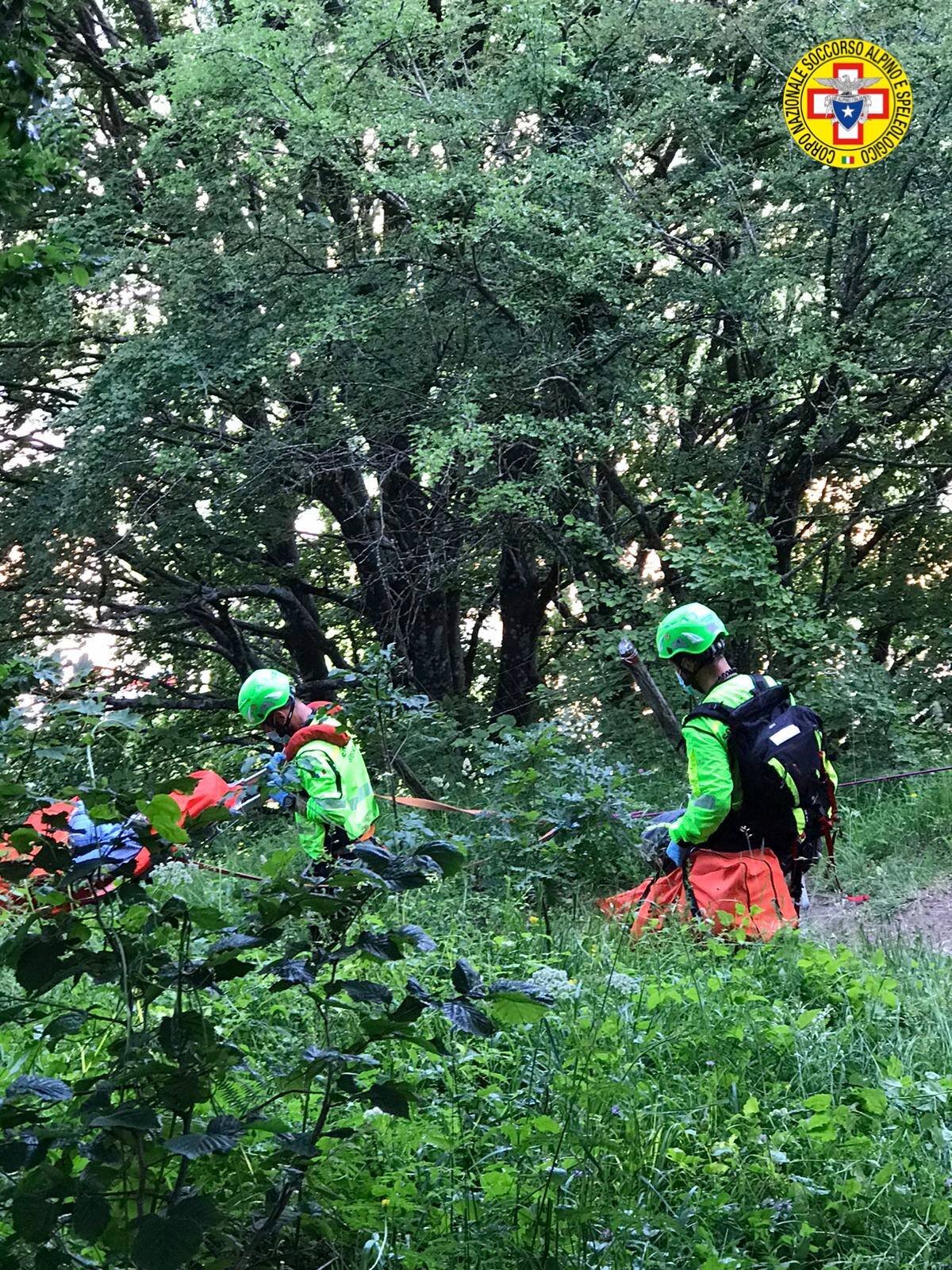 28 giungo 2020. Giornata impegnativa per il Soccorso Alpino in Romagna.