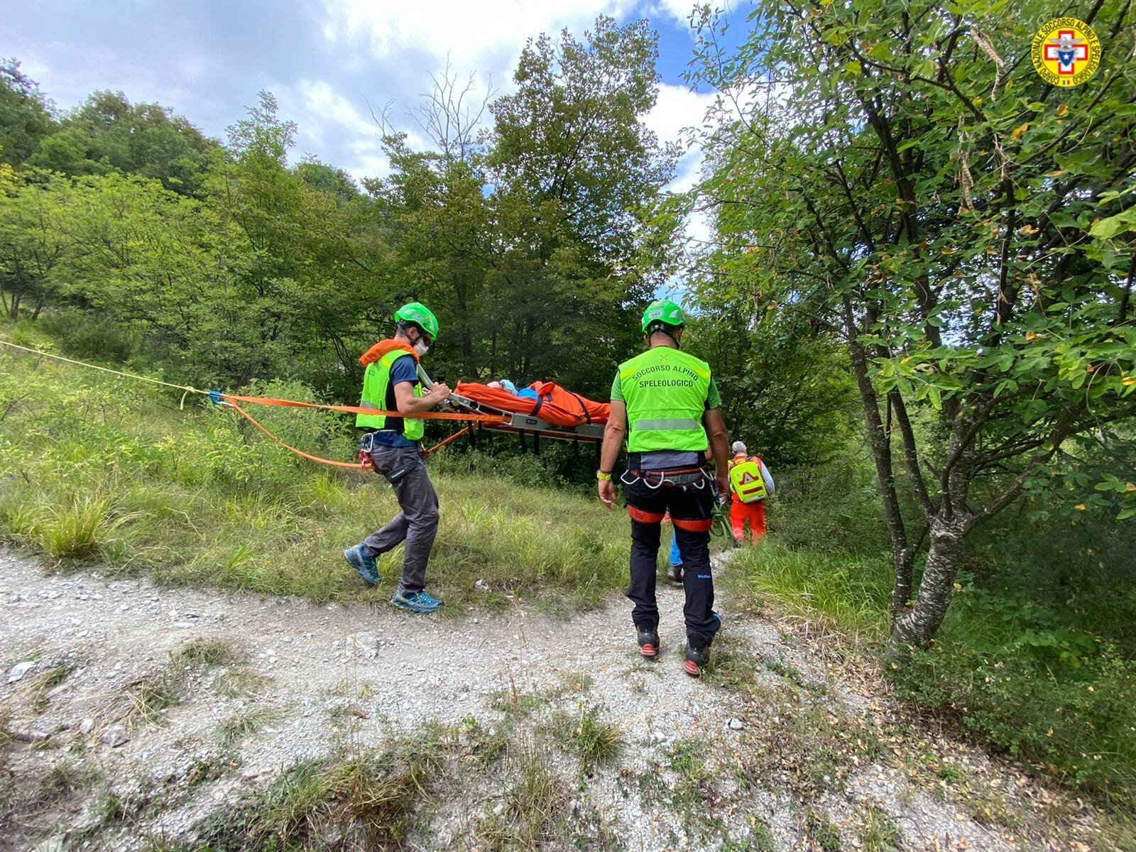 12 ottobre 2020. Tredozio (FC). Scivola e cade accidentalmente durante escursione.