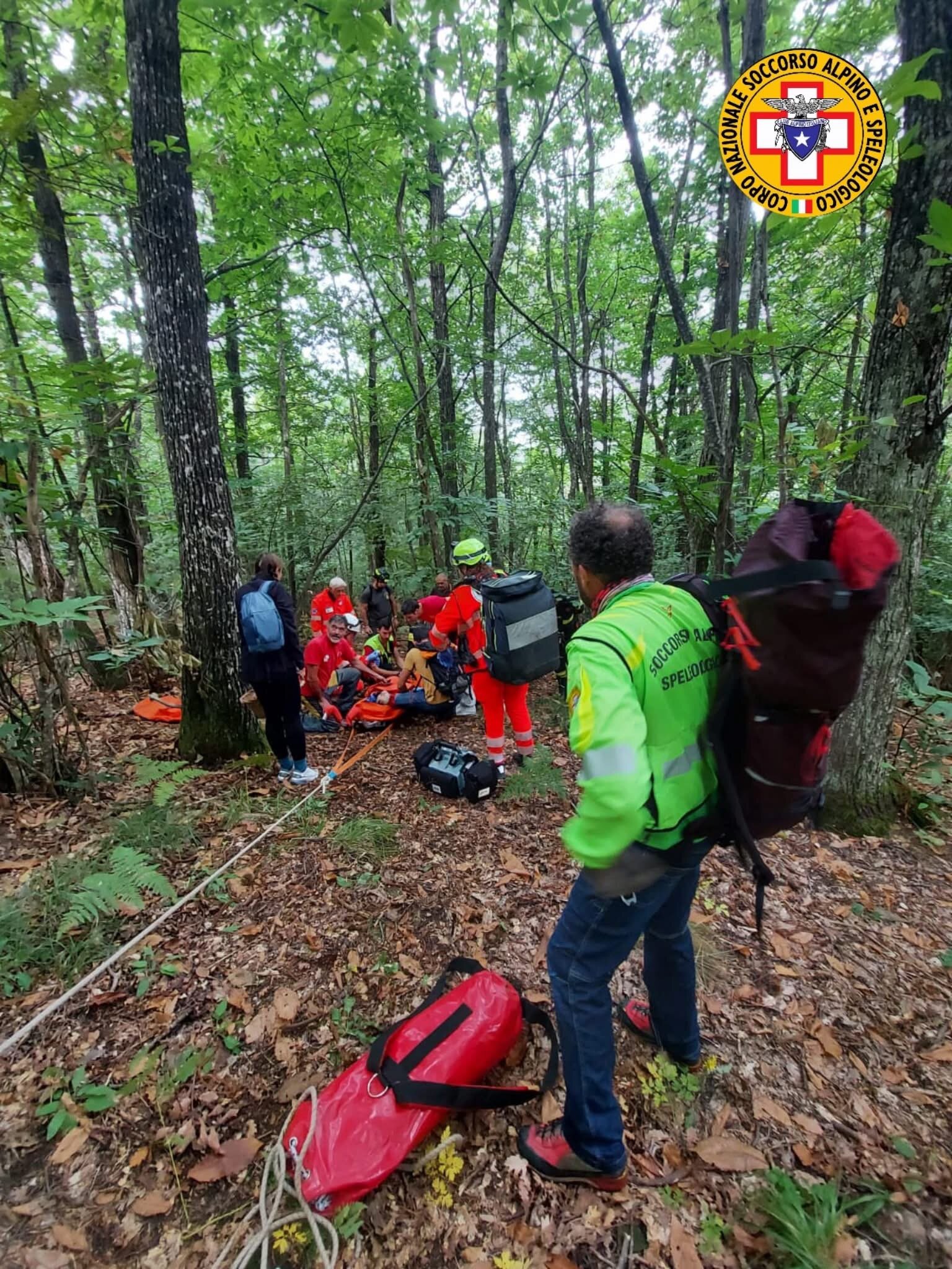 14 settembre 2025. Terenzio (PR). Soccorsa fungaiola.
