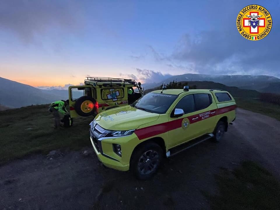 21 maggio 2023. Monte Cella (RE). Soccorsi escursionisti in dififcolt&agrave;.