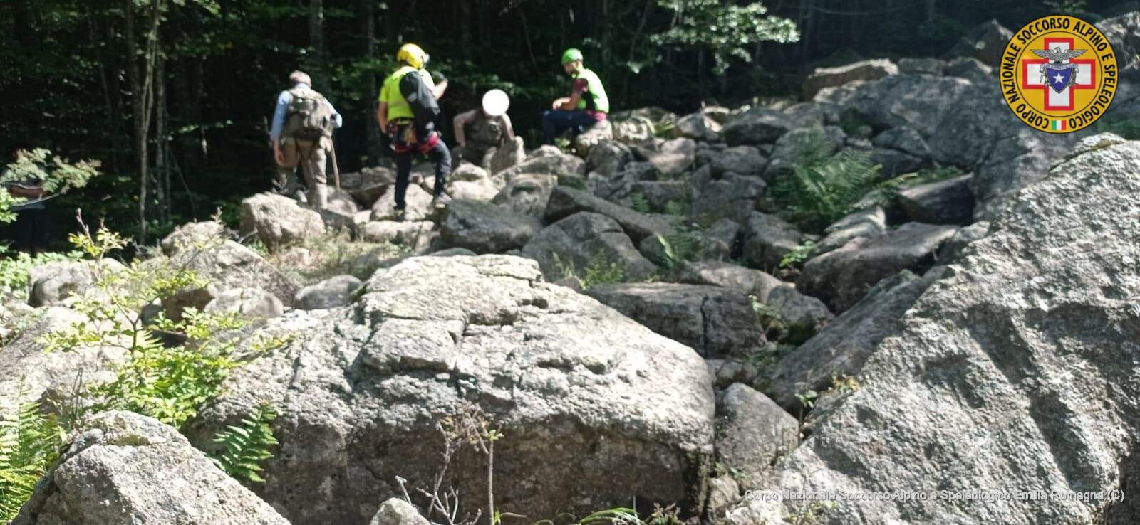 6 settembre 2022. Lago Nero (PC). Soccorso fungaiolo con trauma di un arto.