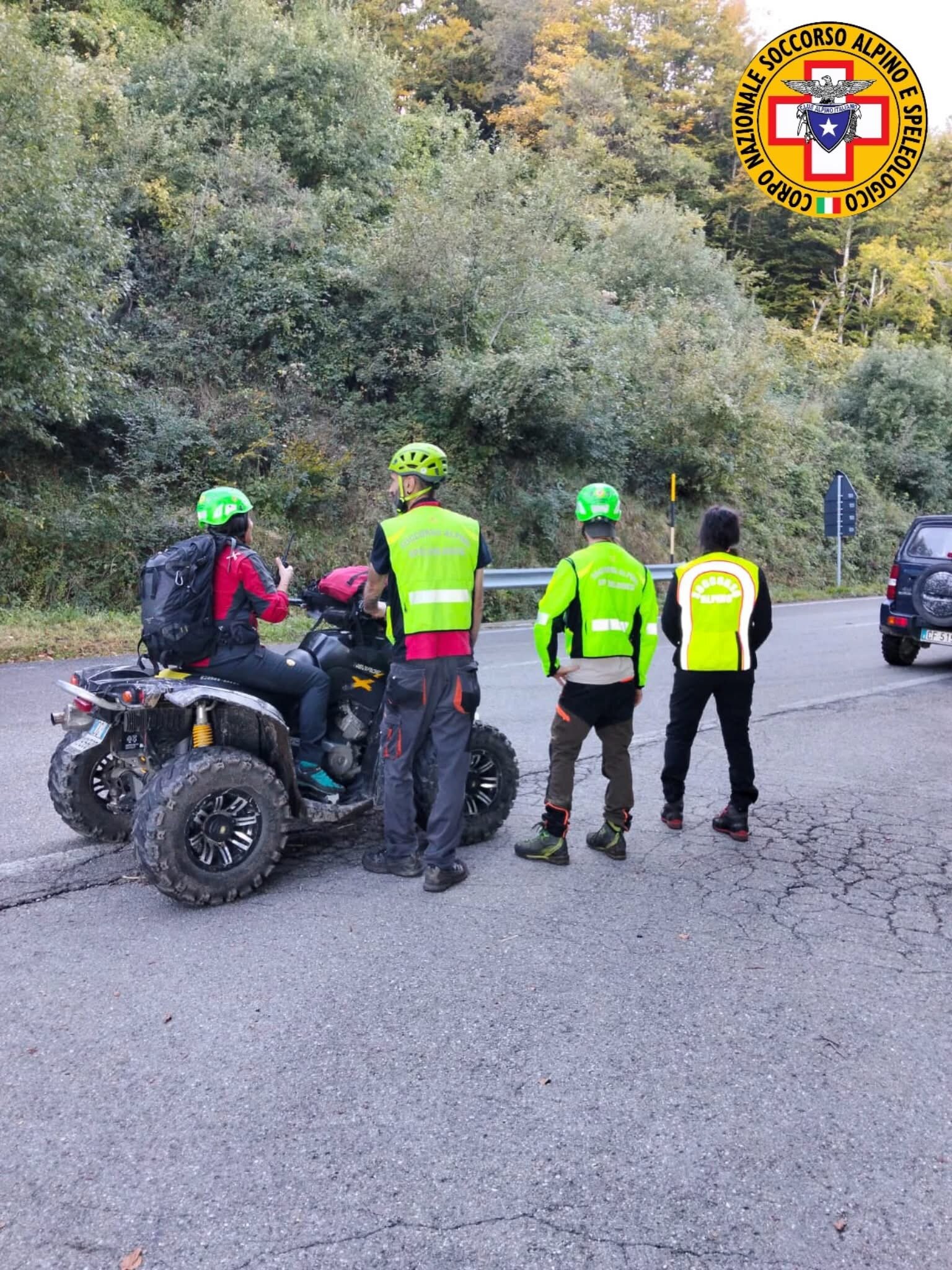 7 ottobre 2025. Rigido ( Monchio delle Corti -PR). Trovato fungaiolo dopo mancato rientro.