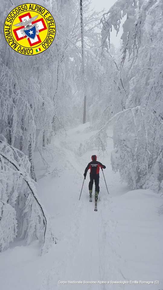 25 febbraio 2018. DUE SOCCORSI A CAMPIGNA SANTA SOFIA E PASSO DEL MURAGLIONE (FC).
