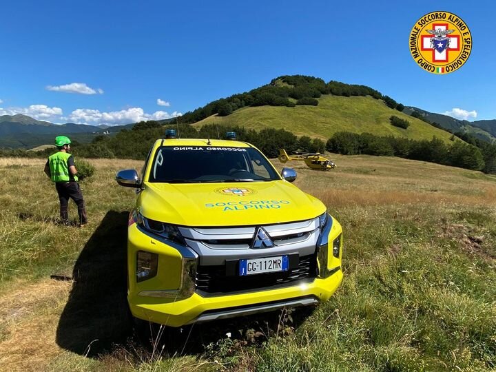 27 luglio 2023 - Appenino reggiano. Pomeriggio intenso per la stazione monte Cusna del Soccorso Alpino e Speleologico Emilia Romagna.