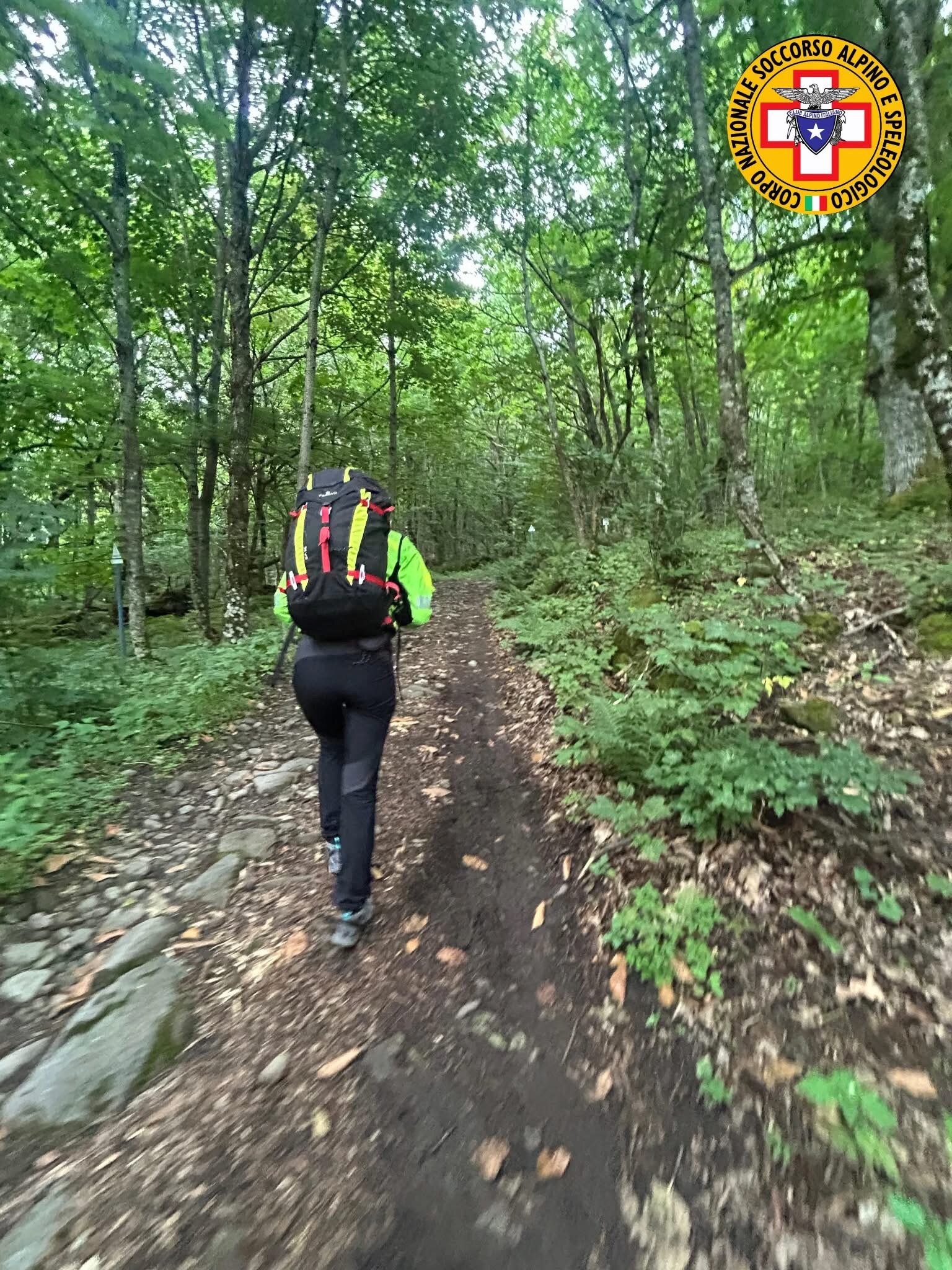 27 settembre 2025. Caprile (Ligonchio - RE). Soccorso fungaiolo in difficolt&agrave;.