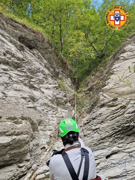 16 settembre 2024. Verghereto (FC). Soccorsa persona in difficolt&agrave;.