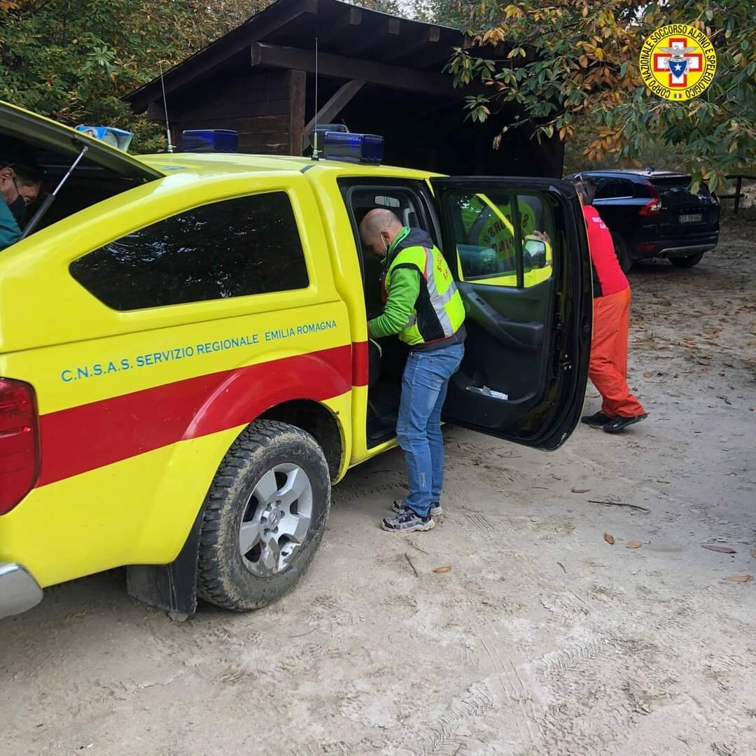10 ottobre 2020. Montecenere (MO). Cade dalla bici sul sentiero.