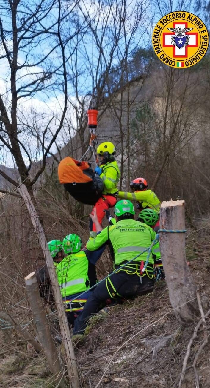 8 gennaio 2025. Rocca San Casciano (FC). Ritrovato l&rsquo;uomo disperso da ieri.