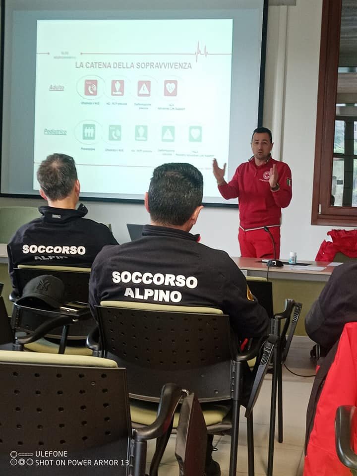 21 maggio 2023. Lizzano in Belvedere (BO): I tecnici SAER a lezione di BLSD