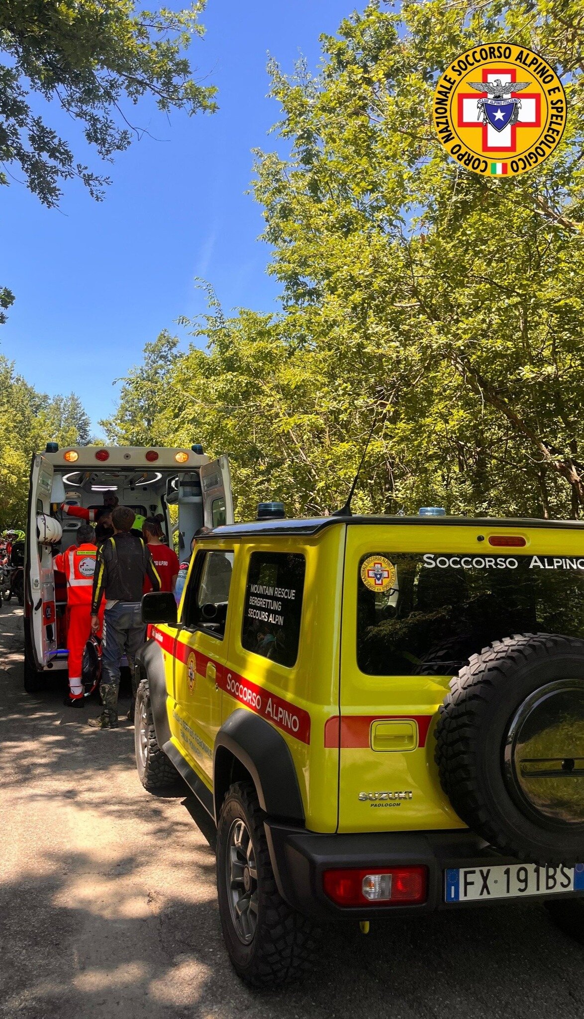 5 agosto 2025. Corniglio (PR). Soccorso Escursionista.