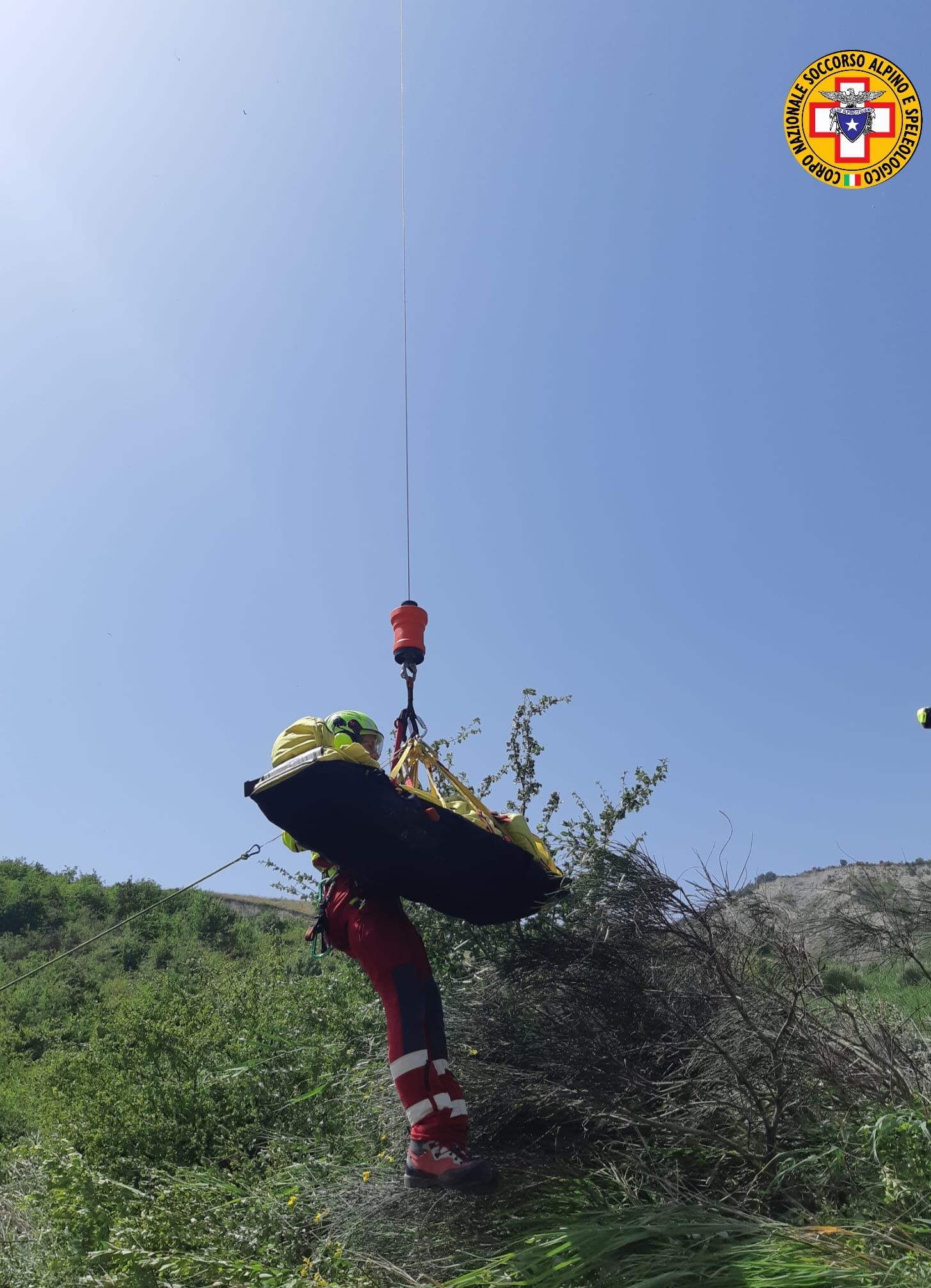 16 luglio 2023. Cascate del Bucamante (Serramazzoni- MO). Turista cade durante escursione.