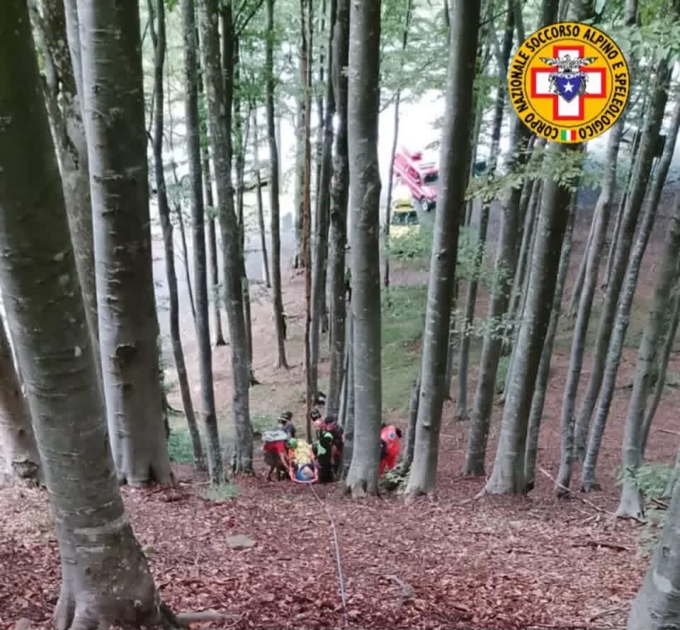 11 settembre 2025. Monte Molinatico (Borgo Val di Taro -PR). Soccorsa fungaiola.