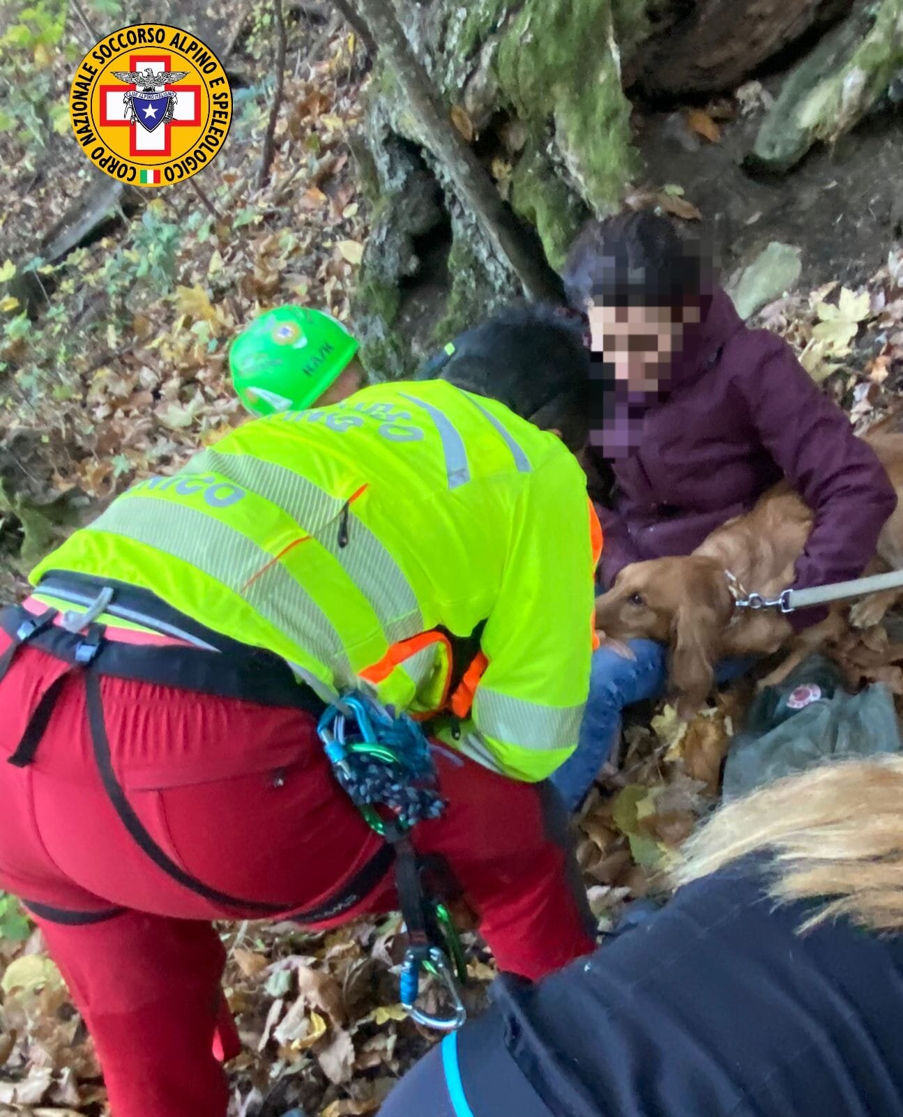 18 novembre 2023. Alpe in Monghidoro e Montepastore (BO). Due interventi per i tecnici della stazione Rocca di Badolo.