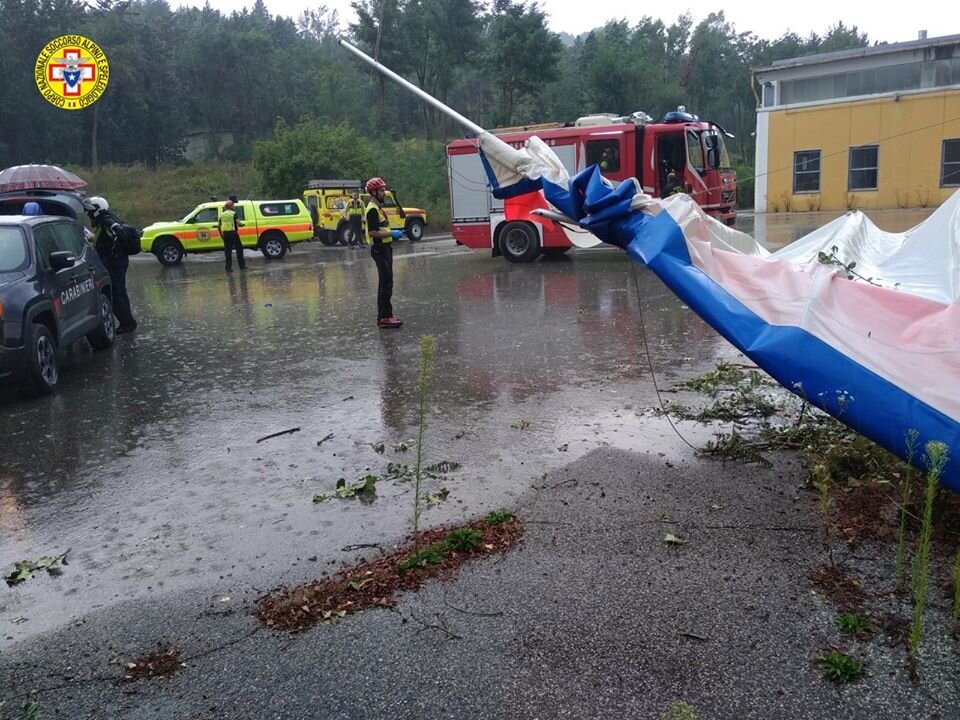 2 settembre 2019. Rocca San Casciano (FC). Precipita con il deltaplano e muore