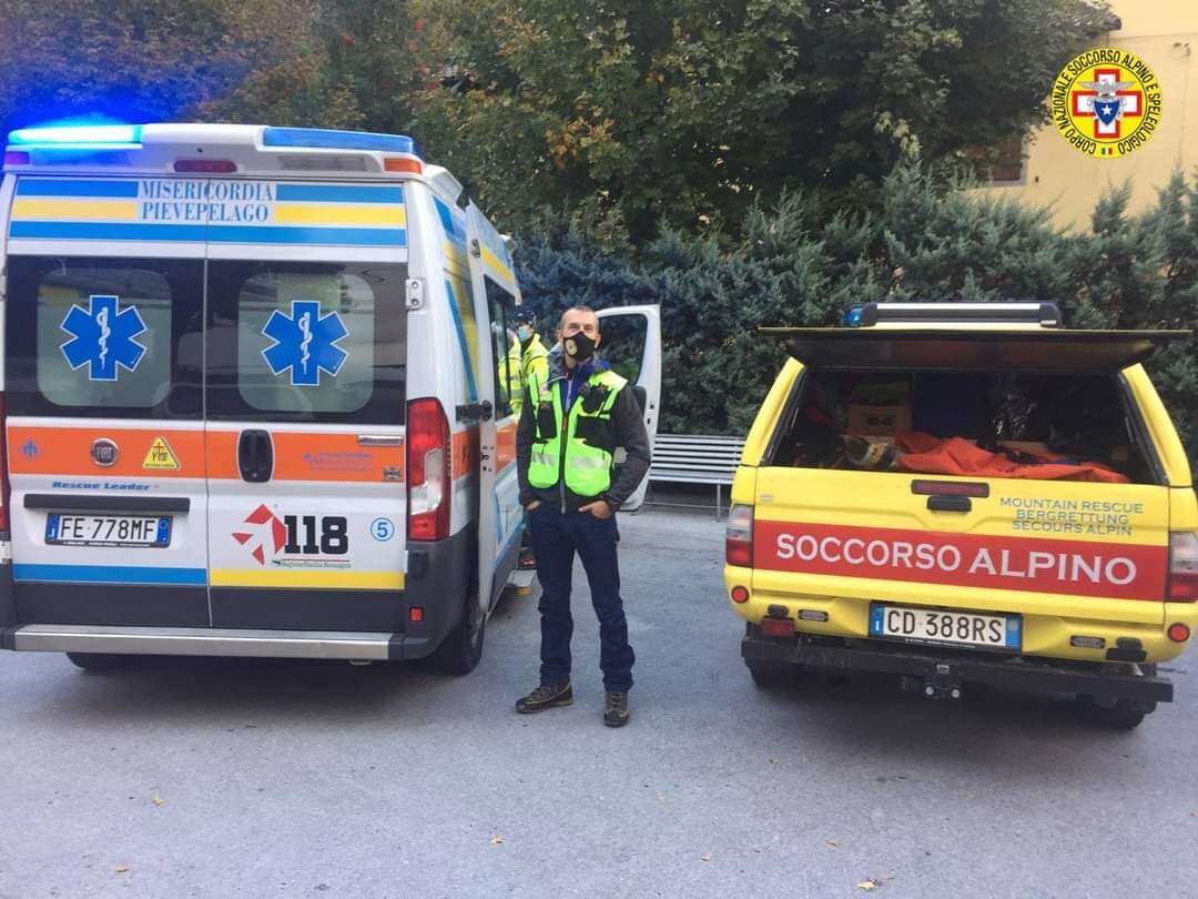 10 ottobre 2020. Pievepelago (MO). Cade dalla moto su sentiero.