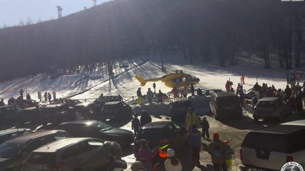 21 gennaio 2018. Campigna (Santa Sofia - FC). Due interventi di soccorso del SAER.