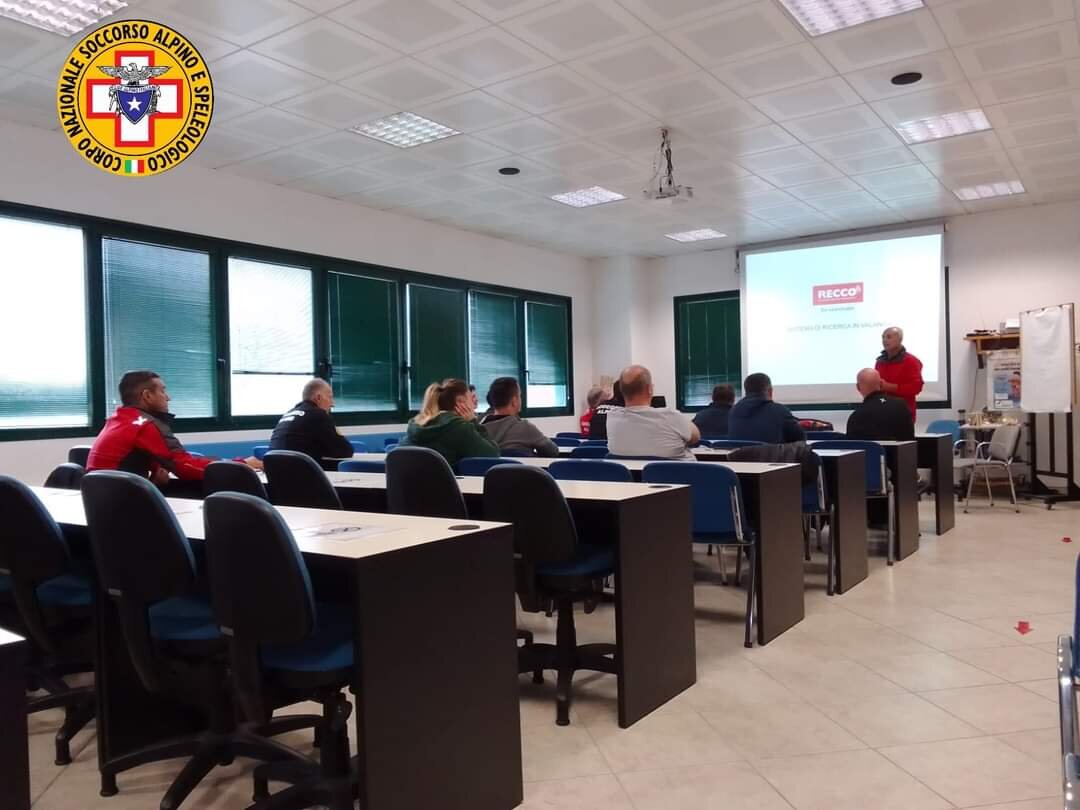 24 ottobre 2023. Granaglione (BO). Giornata formativa sulla tecnologia RECCO.