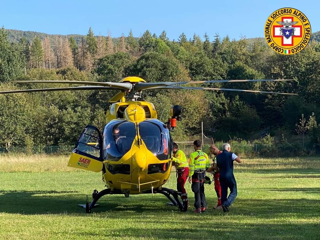 29 settembre 2023. Villa Minozzo (RE). Cade su sentiero durante escursione.