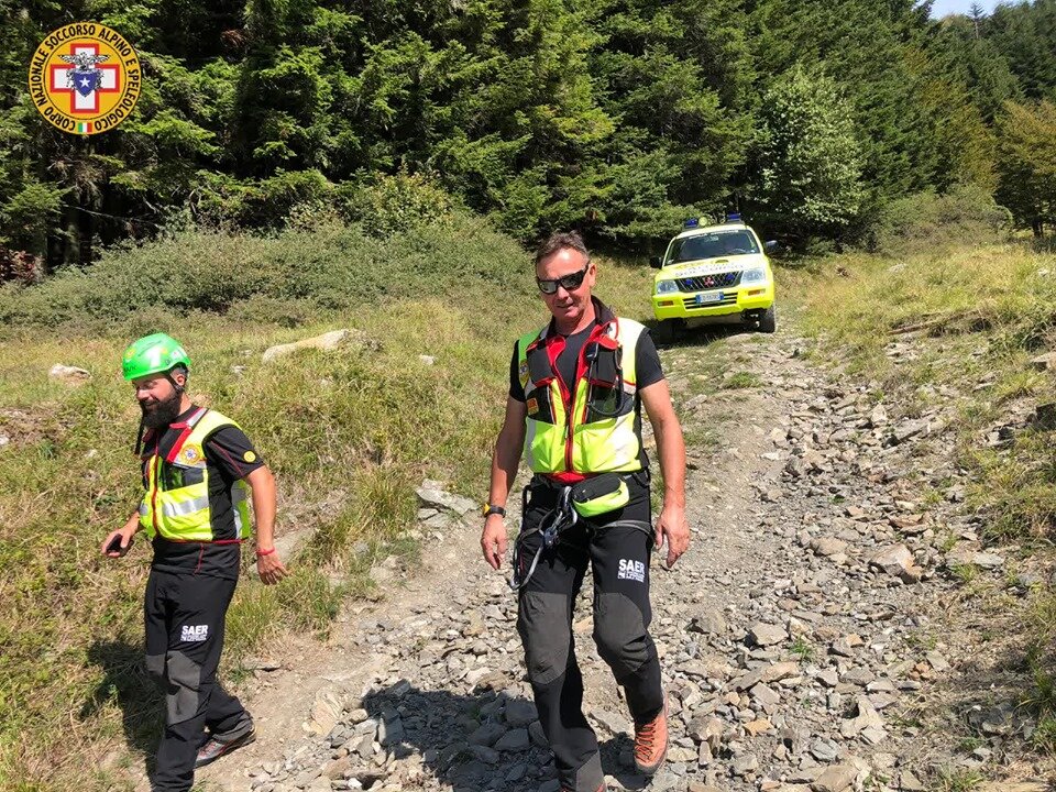 15 settembre 2019. Berceto (PR). Cade dalla Mountain Bike su sentiero.