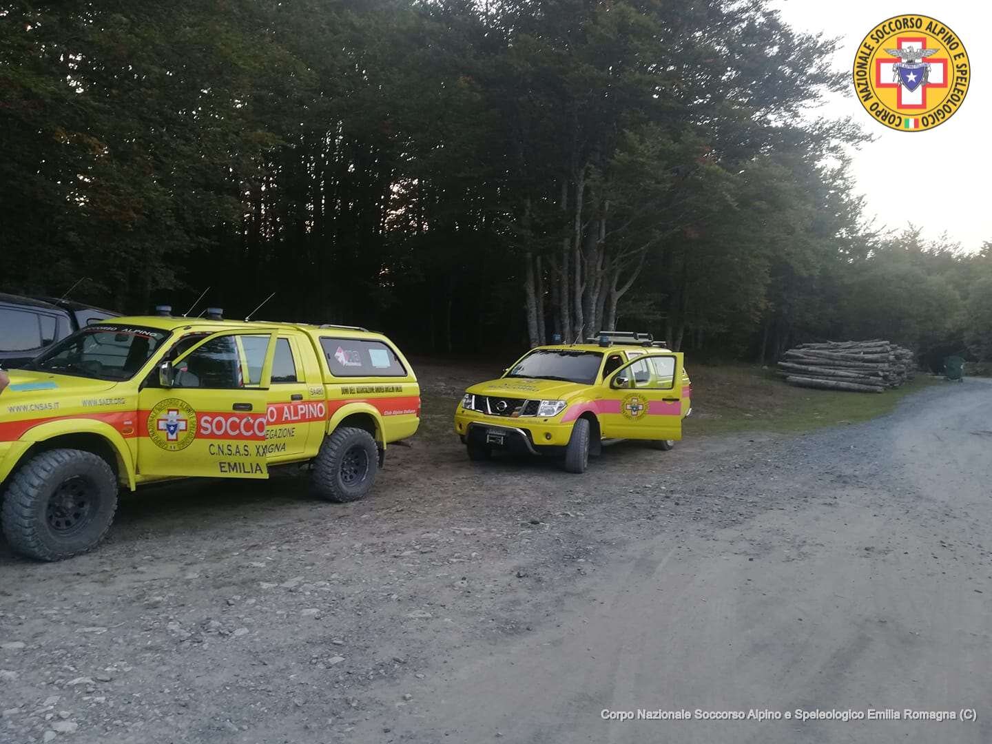 16 settembre 2019. Passo dei Due Santi (Albareto - Pr). Due interventi in contemporanea per fungaioli in difficolt&agrave;.