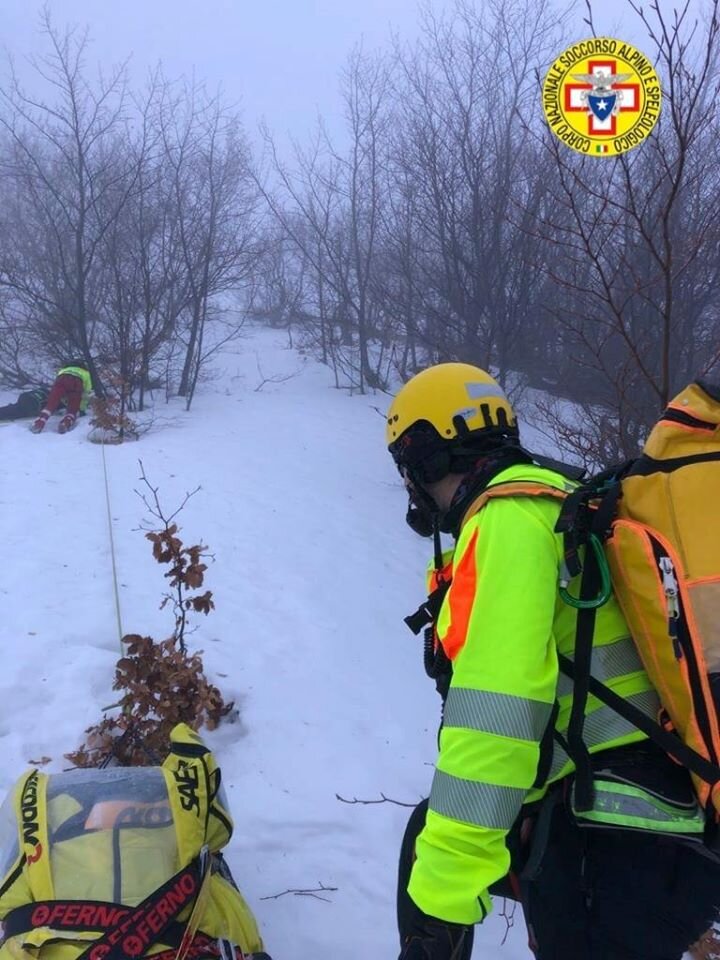 9 febbraio 2020. Monte Cipolla (RE). Uomo perde la vita scivolando durante escursione.