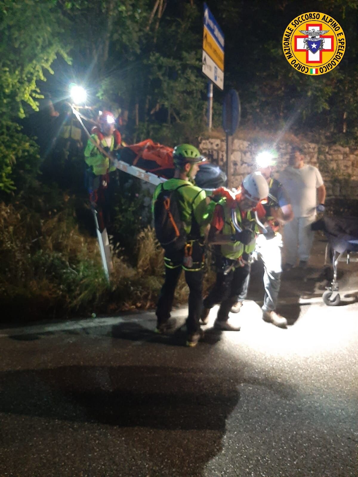 19 giugno 2025. Monte Titano (Repubblica di San Marino)Concluse le operazioni di recupero della salma precipitata dalla terza torre del Monte Titano