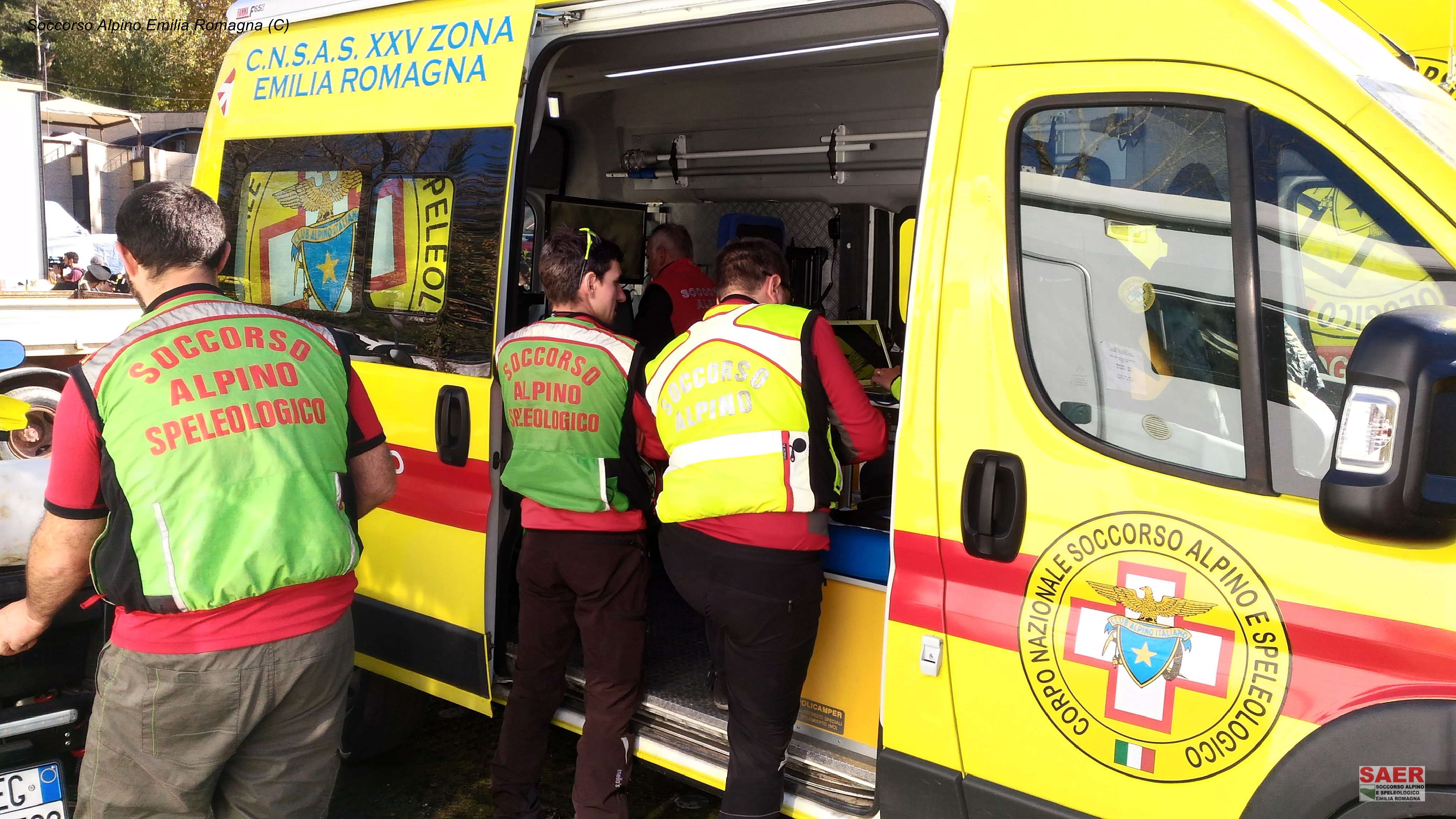 4 agosto 2018. Giornata impegnativa per i tecnici del Soccorso Alpino Emiliano.